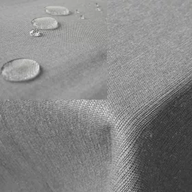   Fata de masa Leinenlook Jemidi, 160 x 320 cm, Gri, Poliester, 55262.79.14