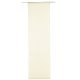 Draperie panou cu rejansa Jemidi, 60 x 245 cm, Crem, Poliester, 55265.16