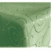 Fata de masa cu ornament Jemidi, 135 x 200 cm, Verde, Poliester, 55264.50.10