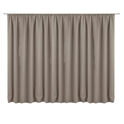 Draperie cu rejansa Jemidi, 300 x 245 cm, Maro, Poliester, 55276.24.02