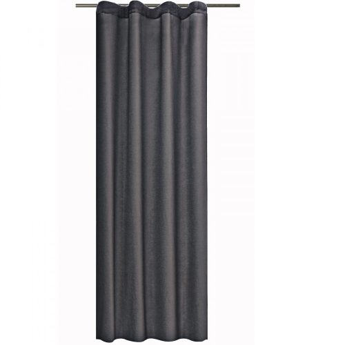 Draperie opaca Stella cu rejansa Jemidi, 140 x 175 cm, Gri, Poliester, 55283.19.04