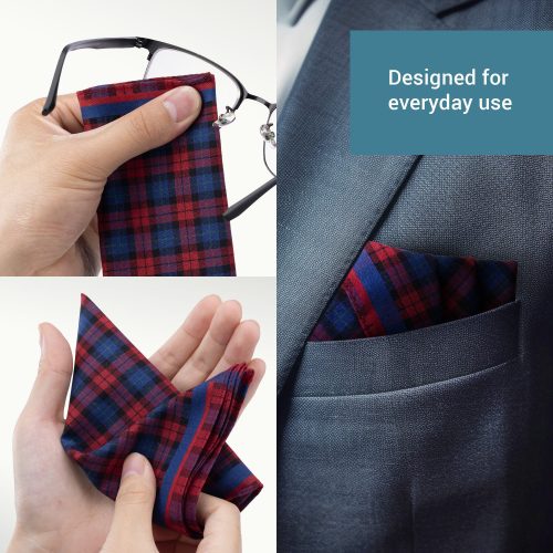 Set 12 Batiste de panza Jemidi, 30 x 30 cm, Multicolor, Bumbac, 55064.05