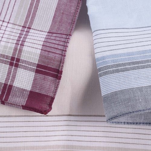 Set 12 Batiste de panza Jemidi, 40 x 40 cm, Multicolor, Bumbac, 55059.11