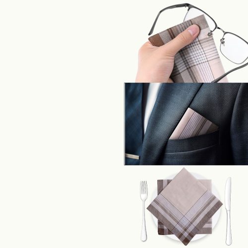 Set 12 Batiste de panza Jemidi, 40 x 40 cm, Multicolor, Bumbac, 55059.11