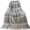 Patura reversibila din lana Sherpa Jemidi, 180 x 220 cm, Multicolor, Poliester, 55406.25.09