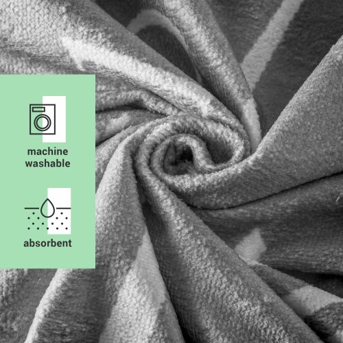 Prosop de plaja Homelevel, 90 x 180 cm, Multicolor, Bumbac / Poliester, 54938.03.22