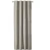 Draperie Elfie Opac cu rejansa Jemidi, 140 x 245 cm, Gri, Poliester, 55333.25