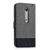 Husa pentru Motorola Moto X Style, Textil, Gri, 38313.22