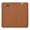 Husa pentru ZTE Blade V7, Piele ecologica, Maro, 38684.83