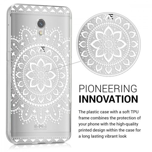 Husa pentru ZTE Blade V7, Silicon, Alb, 38685.06