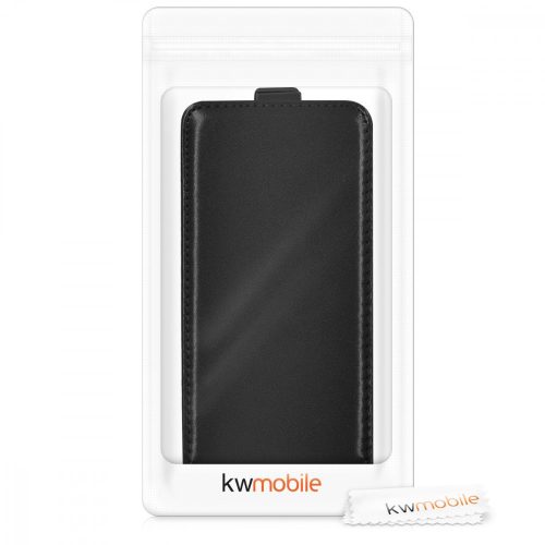 Husa pentru Samsung Galaxy A5 (2017), Piele ecologica, Negru, 40878.01