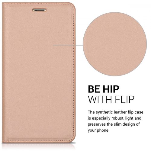 Husa pentru Coolpad Modena 2, Piele ecologica, Roz, 40293.81