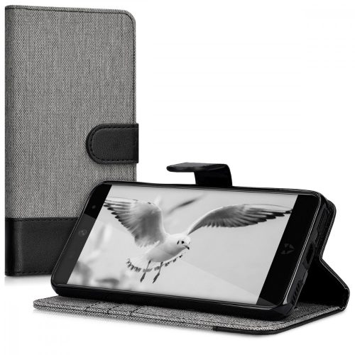 Husa pentru Wileyfox Swift 2, Textil, Gri, 41644.01