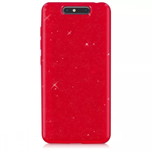 Husa pentru ZTE Blade V8, Silicon, Rosu, 42305.09