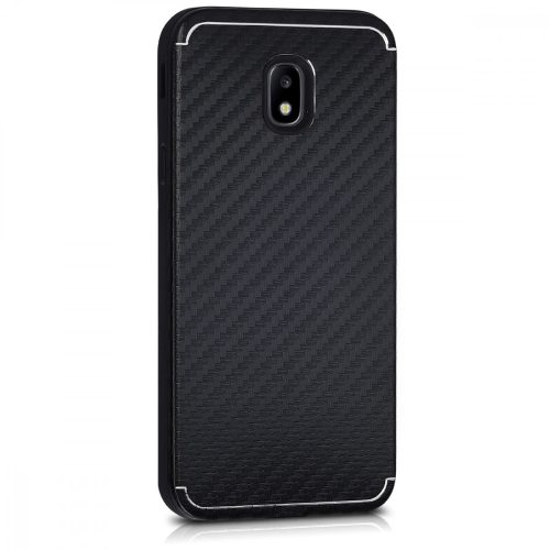 Husa pentru Samsung Galaxy J3 (2017), Silicon, Negru, 42298.01