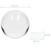 Glob de sticla cu sport Navaris pentru fotografii/ decor, 60 mm, 42862