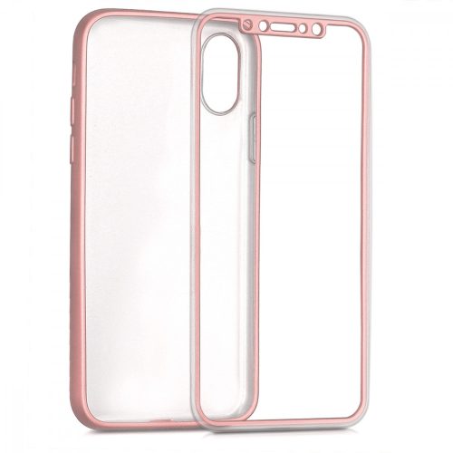 Husa pentru Apple iPhone X / iPhone XS, Silicon, Roz, 42999.31