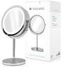 Oglinda Cosmetica cu suport, Iluminare LED, marire 7x, reglabila, 43104