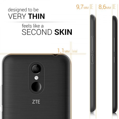 Husa pentru ZTE Blade A602, Silicon, Transparent, 43439.03