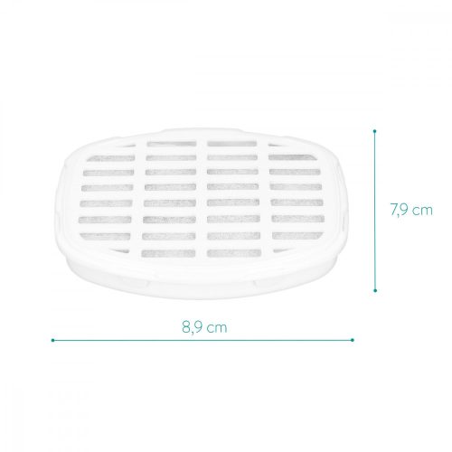 Set 3 Filtre de schimb cu carbune activ pentru fantanile Navaris, 43635