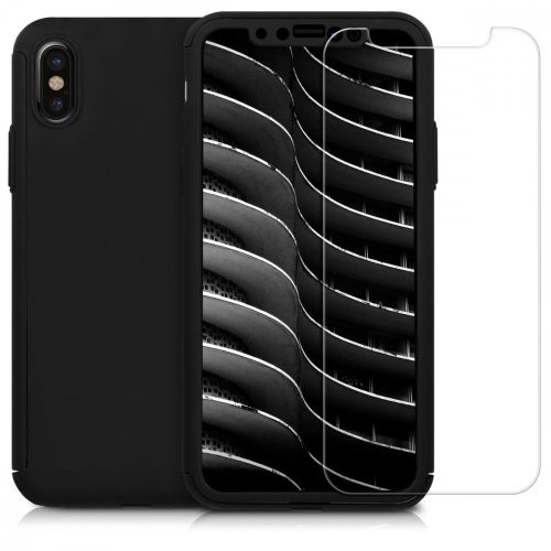 Husa pentru Apple iPhone X / iPhone XS, Policarbonat, Negru, 43751.68