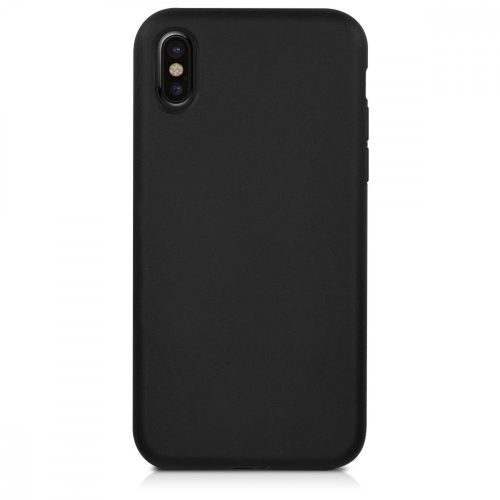 Husa pentru Apple iPhone X / iPhone XS, Silicon, Negru, 43750.01