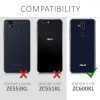 Husa pentru Asus Zenfone 5 Lite, Textil, Gri, 44629.01