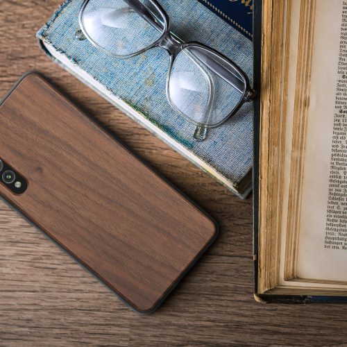 Husa pentru Huawei P20 Pro, Lemn, Maro, 44895.18