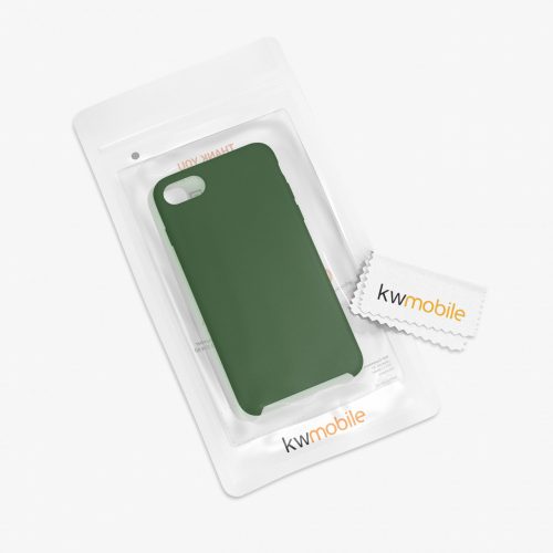 Husa pentru Apple iPhone 8 / iPhone 7 / iPhone SE 2, Silicon, Verde, 40225.80