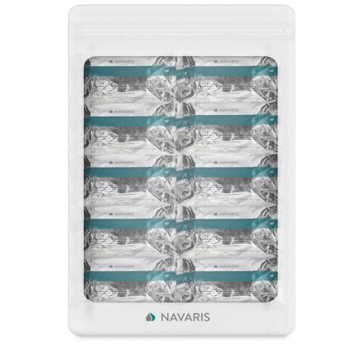 Set 10 benzi gipsate Navaris, 4 cm latime, 118 inch lungime, alb, gips