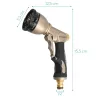 Pistol pentru stropit de inalta presiune Navaris, Ergonomic, 8 modele de pulverizare, 45304.02