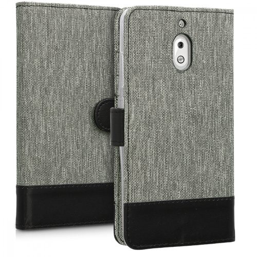 Husa pentru Nokia 2.1 (2018), Textil, Gri, 45388.01