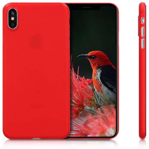 Husa pentru Apple iPhone XS Max, Policarbonat, Rosu, 45951.20
