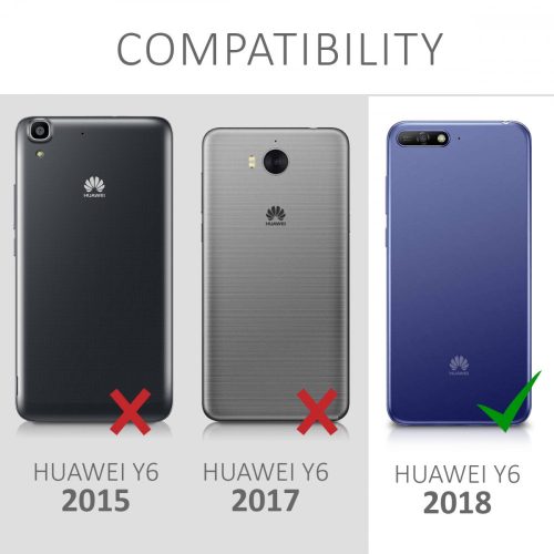 Husa pentru Huawei Y6 (2018), Silicon, Multicolor, 44877.09