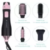Perie electrica cu aer cald Navaris, coafare rapida, flux de aer, negru, plastic