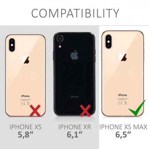 Husa pentru Apple iPhone XS Max, Silicon, Albastru, 45909.58