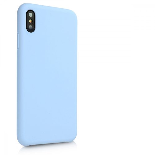 Husa pentru Apple iPhone XS Max, Silicon, Albastru, 45909.58