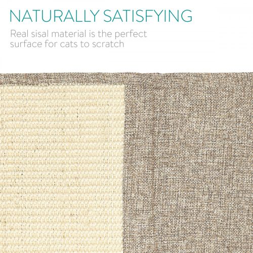 Protectie impotriva zgarieturilor pentru Pisici, 60x45 cm, Sisal, Maro, 45105.24.02