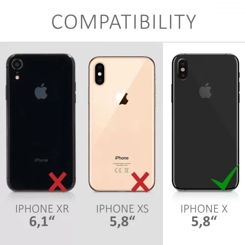 Husa pentru Apple iPhone X / iPhone XS, Silicon, Rose Gold, 42495.76