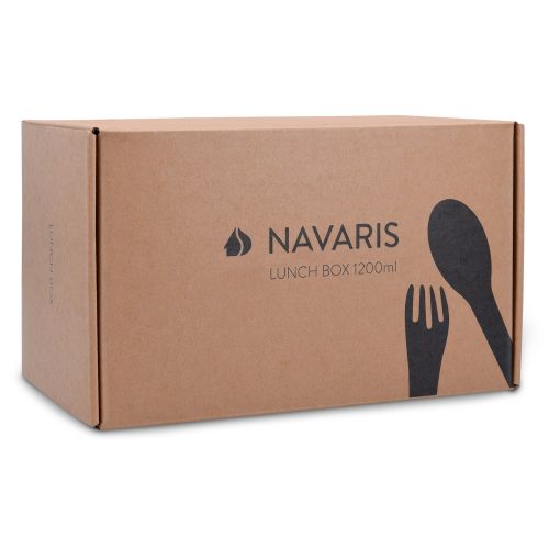 Set 2x Cutie pranz Bento Box cu tacamuri si capac din bambus, 47407.01.01