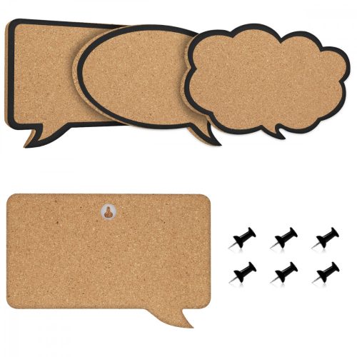 Set 3 Panouri pluta Navaris, 22 x 17 cm, 6 pini, 45367.03