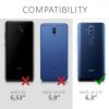 Husa pentru Huawei Mate 20 Lite, Textil, Negru, 48006.02