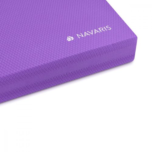Pad pentru echilibru Navaris, 50 x 39 x 6,5 cm, mov, 44382.45