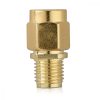 Set 4 Adaptori coaxiali SMA tata la SMA mama, Kwmobile, Auriu, Metal, 48523.01