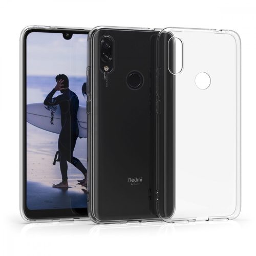 Husa pentru Xiaomi Redmi 7, Silicon, Transparent, 48648.03