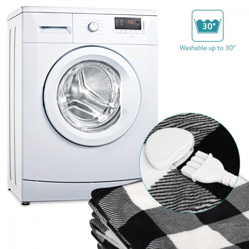 Patura electrica incalzita Poncho Navaris 180 x 130 cm, 48790.02.01