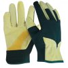Manusi de gradinarit din piele intoarsa Navaris, Marime XL, Tesatura Spandex, 49174.04