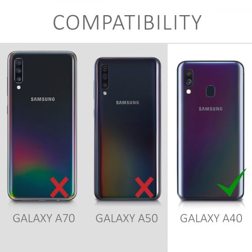 Husa pentru Samsung Galaxy A40, Silicon, Multicolor, 48542.05
