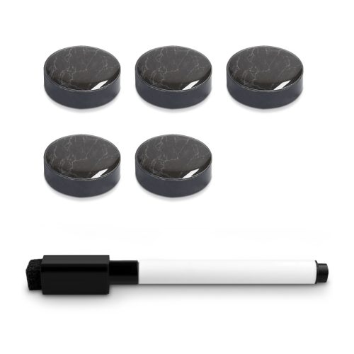 Tabla magnetica Navaris, lemn vopsit, 90x60 cm, whiteboard si magneti, multicolor, lemn/MDF/metal