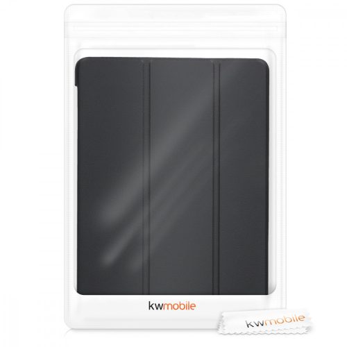 Husa pentru Apple iPad 10.2 2019, Piele ecologica, Negru, 50341.01